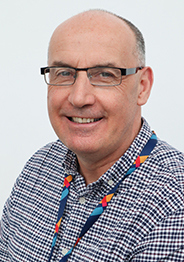 Colm Breathnach, Board Member at Glasgow Kelvin College, portrait in business attire
